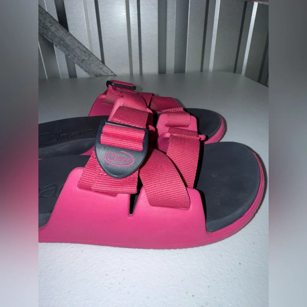 Chaco Chillos Slide Sandals Size 7 - Picture 2 of 8